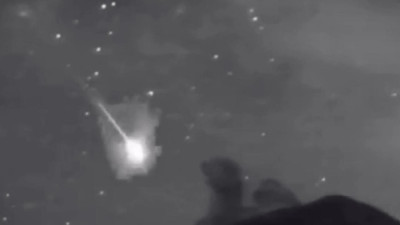 Popocatepetl Yanardağı’nın yakınında göktaşı görüldü