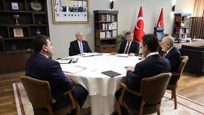 Akşener'in açıklamaları sonrası 5 lider telefonda görüştü. Ortak açıklama bekleniyor