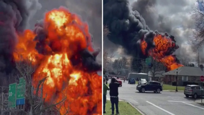 ABD'de yakıt tankeri patladı