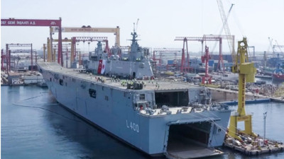 TCG Anadolu teslim edildi