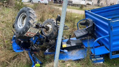 Sinop'ta patpat ikiye bölündü: 1 yaralı