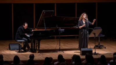 Fazıl Say ve Serenad Bağcan depremzedeler için sahne aldı