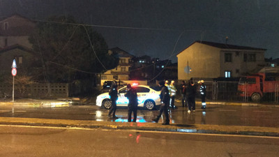 Mahallede deprem korkusu yaratan kaza. 'Bir parlama olup geri söndü'