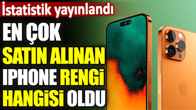 En çok satın alınan iPhone rengi hangisi oldu? İstatistik yayınlandı