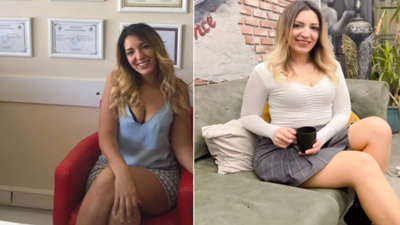 Mini etekli öğretmenden sınırları zorlayan paylaşım: Bu kez transparan