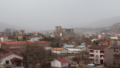 Erzurum'u toz bulutu kapladı
