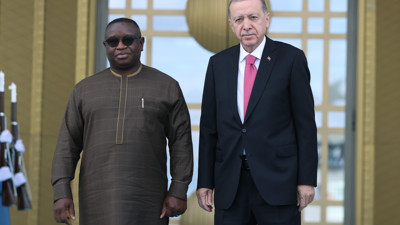 Erdoğan, Sierra Leone Cumhurbaşkanı Bio ile görüştü