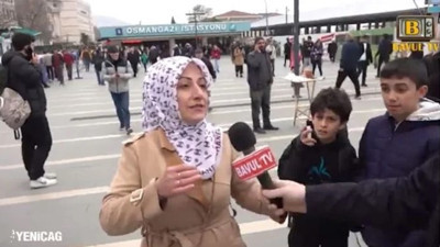 Başörtülü kadının sokak röportajında söylediği sözler olay oldu: Papa gelsin oyumu ona vereceğim Müslüman biri artık yönetmesin