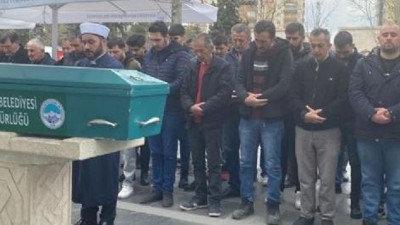 Cinayete kurban giden taksiciye hazin tören