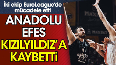 Anadolu Efes'in serisini Kızılyıldız bitirdi