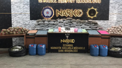 İstanbul’da peş peşe uyuşturucu operasyonu: 352 kilo ele geçirildi