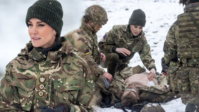 Galler Prensesi komando oldu