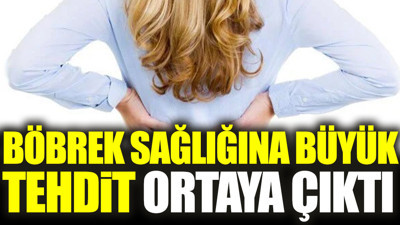 Böbrek sağlığına büyük tehdit ortaya çıktı
