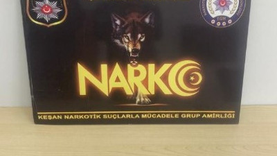 Keşan’da uyuşturucu operasyonu