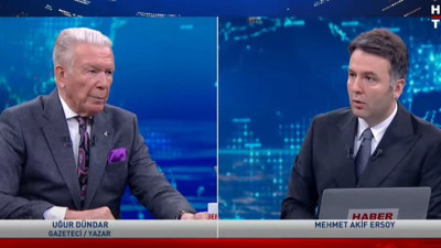 Uğur Dündar'ı ekrana çıkaran Habertürk'e AKP'li isimden tehdit. Uğur Dündar tehdide Uğur Dündar gibi cevap verdi