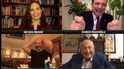 İmamoğlu’nun esprisi Cem Yılmaz’ı kahkahaya boğdu. Görüntüler sosyal medyada yeniden gündem oldu