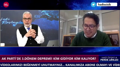 AKP'li Hadi Özışık’ın programında anket sonucu diye açıklandı. Sonuçlar bakın ne çıktı