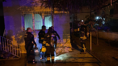 Aydın'da ev yangını