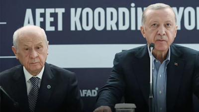 Erdoğan ve Bahçeli Hatay'a gitti
