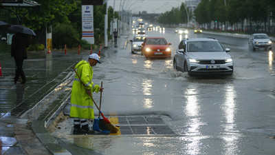 Ankara Valiliği'nden 'sel' ve 'su baskını' uyarısı