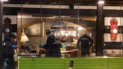 Lüks restoranda silahlı kavga: 1 yaralı
