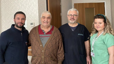 Depremzedelere yemek yaparken kalp krizi geçirdi. Sağlığına böyle kavuştu