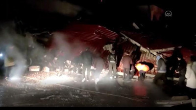 Depremden 35 gün sonra ortaya çıkan dehşet görüntüleri