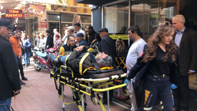 Aydın'da iki motosiklet çarpıştı. 2 yaralı