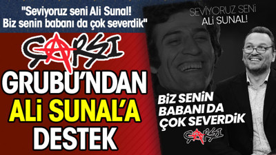 Güldür Güldür'ün 'gümbür gümbür' deprem eleştirisi sonrası Çarşı'dan Ali Sunal'a sosyal medyayı sallayan paylaşım. 'Biz senin babanı da severdik'