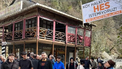 Böyle HES protestosu duymadınız. İftarda dua, İftardan sonra HES’e beddua