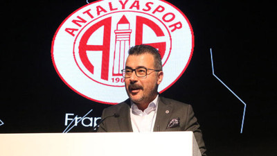 Antalyaspor Başkanı istifa etti