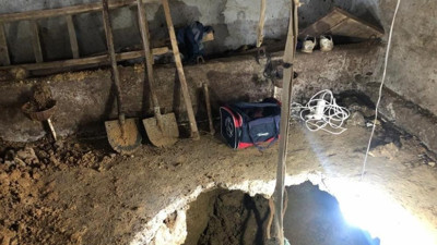 Kaçak kazı yapan 3 kişi yakalandı