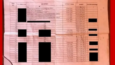 Depremde yıkılan binaya Suriyeli seçmenler kaydedilmiş. Seçime iki ay kala büyük skandal