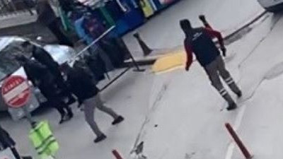 Sokak ortasında silahlı çatışma