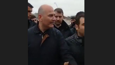 Halk Şanlıurfa'da Süleyman Soylu'yu protesto etti