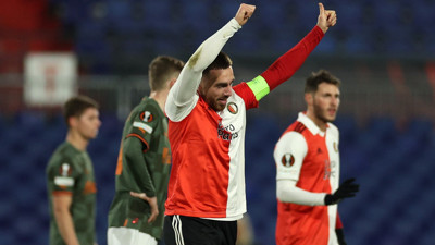 Feyenoord Orkun ile farka koştu. Shaktar'a gol yağdırdı