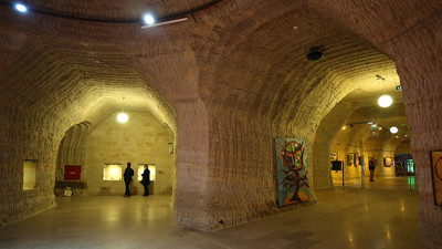 Yeraltı müzesine turist akını