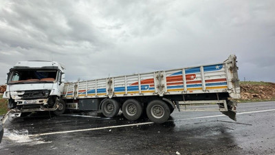 Mardin'de tır kazası: 1 yaralı (18 Mart 2023)