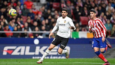 Atletico Madrid Valencia'ya acımadı