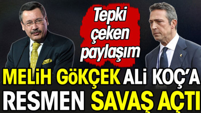 Melih Gökçek'ten Ali Koç'a çirkin paylaşım. Konu: Hükümet istifa