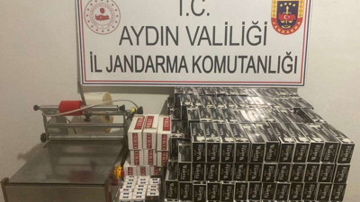 Aydın’da kaçak tütün operasyonu