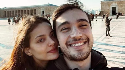 Leyla Tanlar ve Burak Dakak'tan aşk pozu. Set aşkı gerçeğe dönüşmüştü