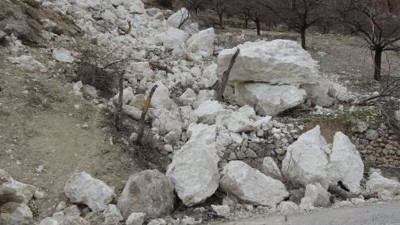 Deprem dağları parçaladı (21 Mart 2023)