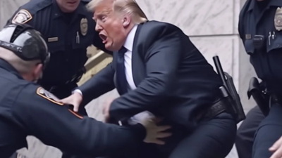 Trump’un tutuklanmasını yapay zeka işte böyle gösterdi