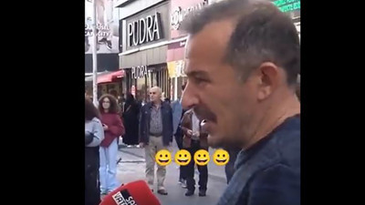 “Allah ömrümden alsın Erdoğan’a versin” dedi. Muhabirin cevabı olay oldu