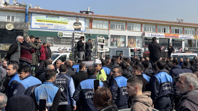 Üsküdar'da zabıta savaşları. İBB zabıtaları ile Üsküdar zabıtaları karşı karşıya geldi