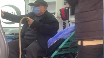 İçinde hasta varken ambulansı haczettiler