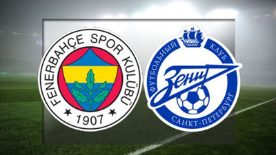 Fenerbahçe ve Zenit depremzedeler için sahada