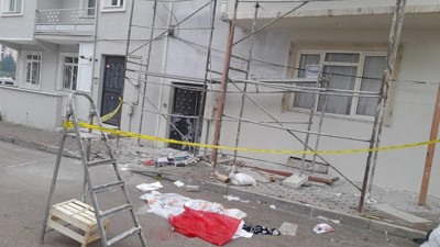 Bursa’da 7 metre yükseklikten düşen boyacı hayatını kaybetti