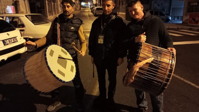 Davulcuların mesaisi başladı